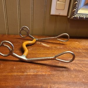Vintage Horse Bit Decor Western Tack Equestrian.  F
